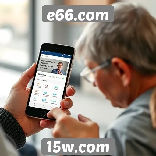 Acessibilidade do e66.com em dispositivos móveis